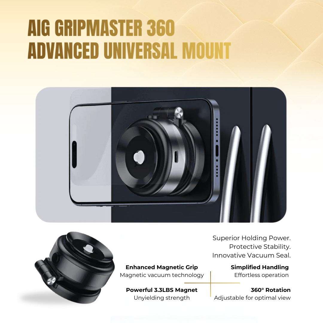 AIG™ MagMount Pro 360° Magnetic Holder New 2025 AIG003